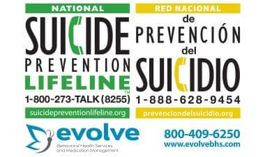 September is Suicide Prevention Awareness Month.