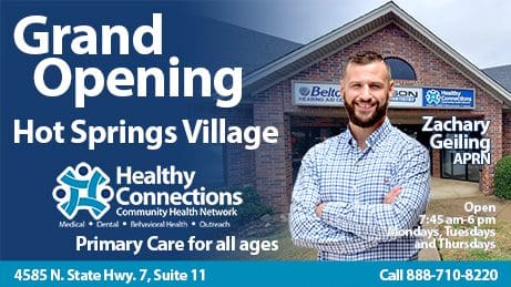 Hot Springs Village Clinic Opens July 11