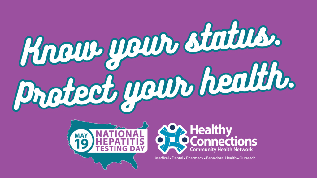 Hepatitis Testing Day screening at Healthy Connections
